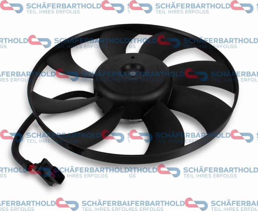 Schferbarthold 319 18 538 01 11 - Вентилатор, охлаждане на двигателя vvparts.bg