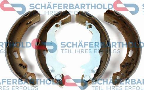 Schferbarthold 315 06 027 01 11 - Комплект спирачна челюст vvparts.bg