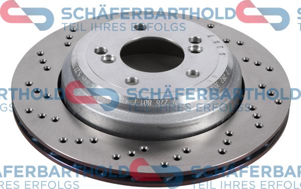 Schferbarthold 315 02 749 01 11 - Спирачен диск vvparts.bg