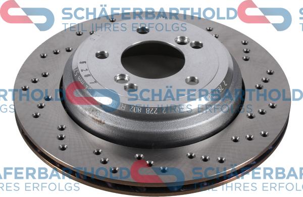 Schferbarthold 315 02 750 01 11 - Спирачен диск vvparts.bg