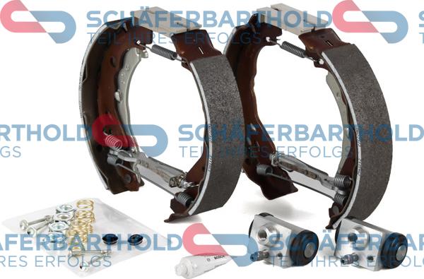 Schferbarthold 315 28 035 01 11 - Комплект спирачна челюст vvparts.bg