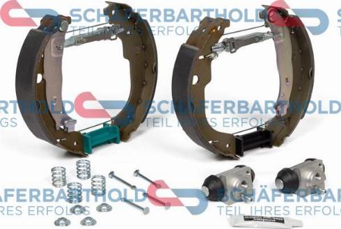 Schferbarthold 315 27 112 01 11 - Комплект спирачна челюст vvparts.bg