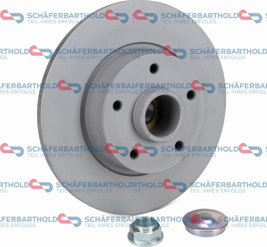 Schferbarthold 315 27 316 01 11 - Спирачен диск vvparts.bg