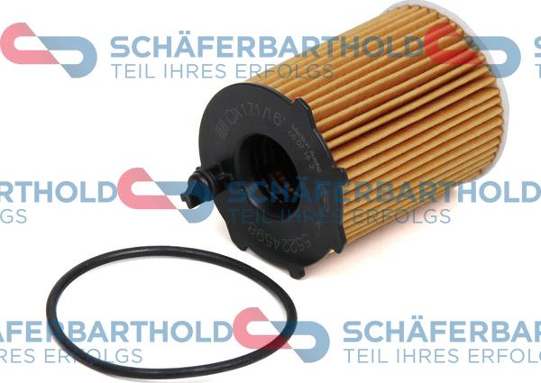 Schferbarthold 310 08 155 01 11 - Маслен филтър vvparts.bg