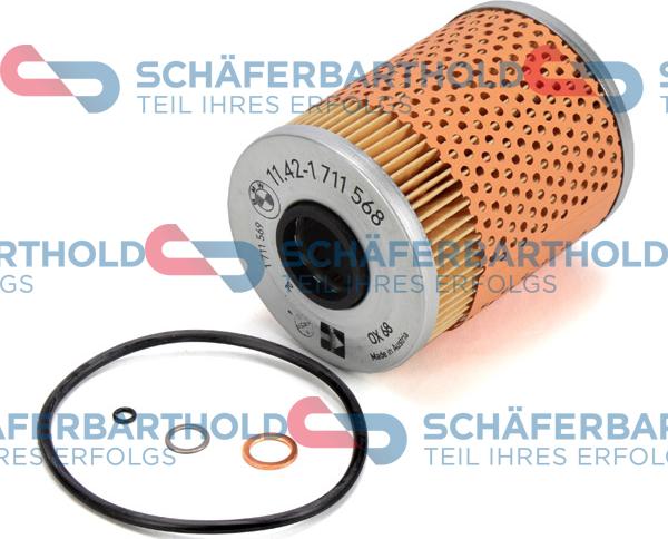 Schferbarthold 310 02 054 01 11 - Маслен филтър vvparts.bg