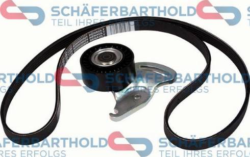 Schferbarthold 310 28 543 01 11 - Комплект пистов ремък vvparts.bg