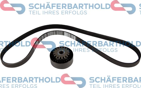 Schferbarthold 310 28 585 01 11 - Комплект пистов ремък vvparts.bg