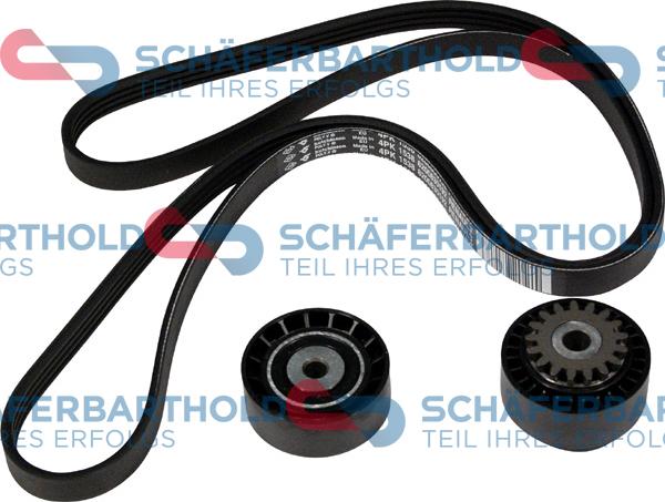 Schferbarthold 310 28 587 01 11 - Комплект пистов ремък vvparts.bg