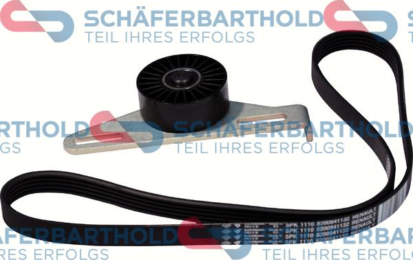 Schferbarthold 310 28 523 01 11 - Комплект пистов ремък vvparts.bg