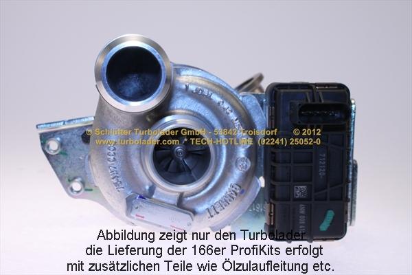 Schlütter Turbolader 166-09015 - Турбина, принудително пълнене с въздух vvparts.bg