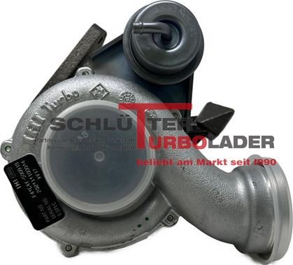 Schlütter Turbolader 166-09025 - Турбина, принудително пълнене с въздух vvparts.bg