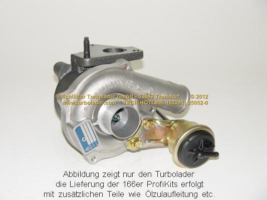 Schlütter Turbolader PRO-09170 - Турбина, принудително пълнене с въздух vvparts.bg