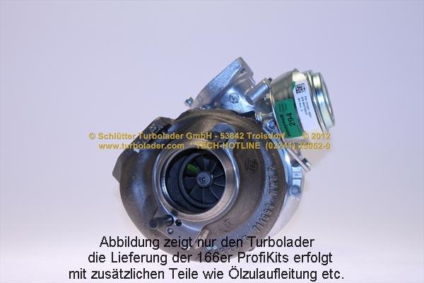 Schlütter Turbolader PRO-09291EOL - Турбина, принудително пълнене с въздух vvparts.bg