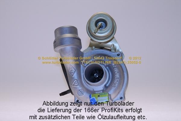 Schlütter Turbolader PRO-09250 - Турбина, принудително пълнене с въздух vvparts.bg