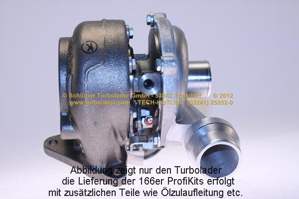 Schlütter Turbolader PRO-09265 - Турбина, принудително пълнене с въздух vvparts.bg