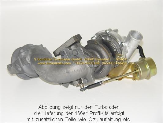 Schlütter Turbolader PRO-00450 - Турбина, принудително пълнене с въздух vvparts.bg