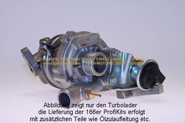 Schlütter Turbolader PRO-00485 - Турбина, принудително пълнене с въздух vvparts.bg
