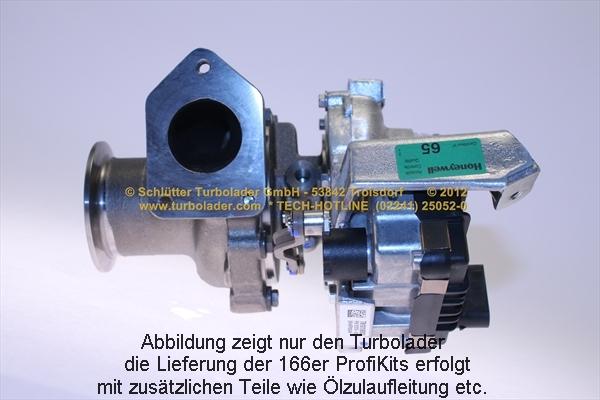 Schlütter Turbolader 166-00920EOL - Турбина, принудително пълнене с въздух vvparts.bg