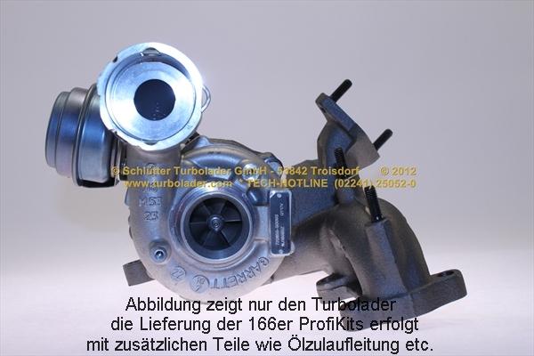 Schlütter Turbolader PRO-00180 - Турбина, принудително пълнене с въздух vvparts.bg