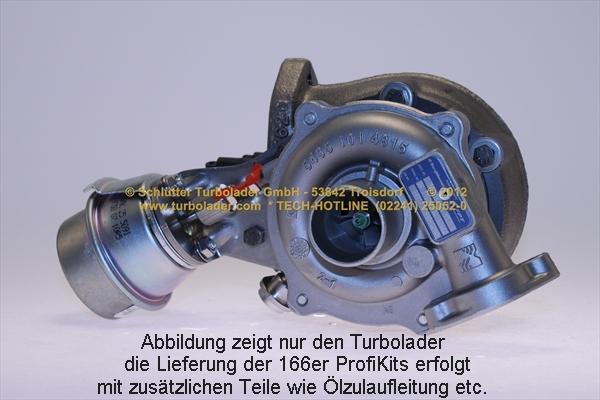Schlütter Turbolader PRO-00316 - Турбина, принудително пълнене с въздух vvparts.bg
