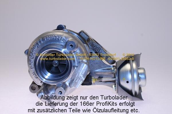 Schlütter Turbolader PRO-01035 - Турбина, принудително пълнене с въздух vvparts.bg