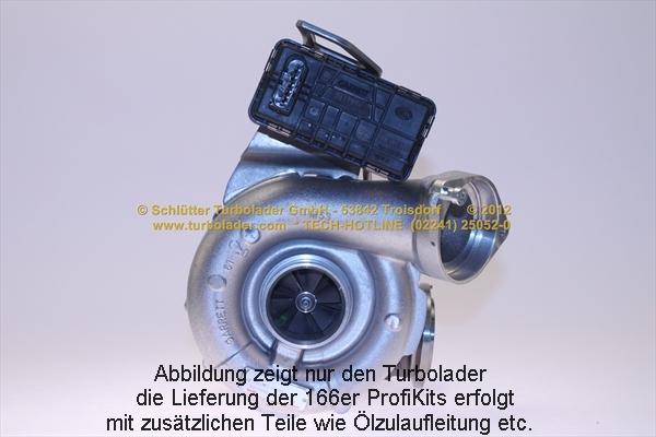 Schlütter Turbolader PRO-08886EOL - Турбина, принудително пълнене с въздух vvparts.bg