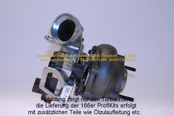 Schlütter Turbolader 166-03045EOL - Турбина, принудително пълнене с въздух vvparts.bg