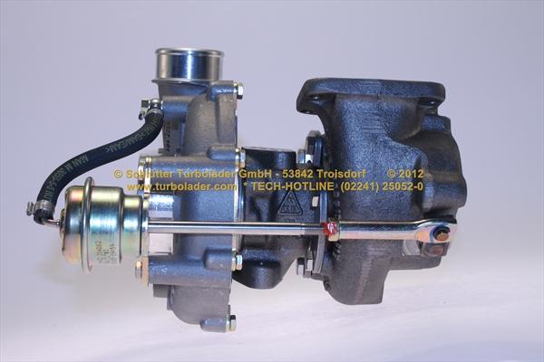 Schlütter Turbolader 186-03650_RB - Турбина, принудително пълнене с въздух vvparts.bg