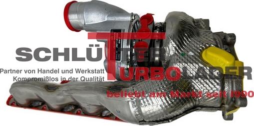 Schlütter Turbolader 172-00482 - Турбина, принудително пълнене с въздух vvparts.bg