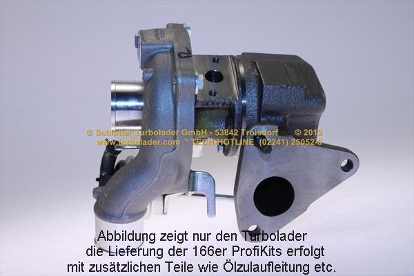 Schlütter Turbolader PRO-09220 - Турбина, принудително пълнене с въздух vvparts.bg
