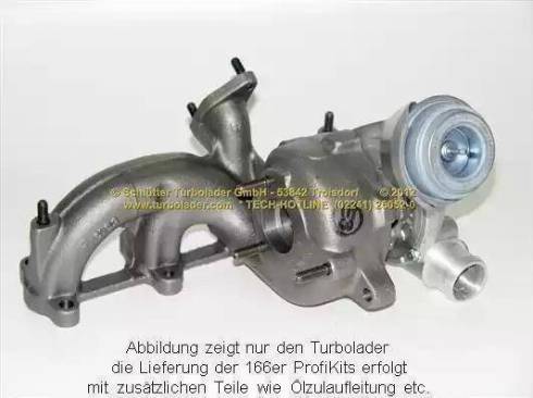 Schlütter Turbolader PRO-01514 - Турбина, принудително пълнене с въздух vvparts.bg
