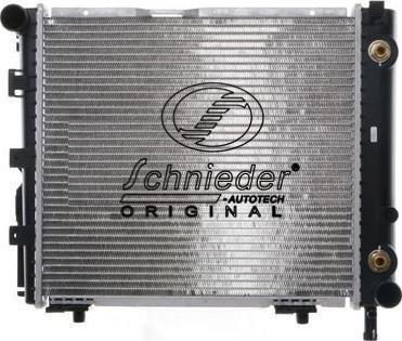 SCHNIEDER AUTOTECH BZS33.00053 - Радиатор, охлаждане на двигателя vvparts.bg