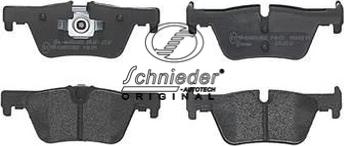 SCHNIEDER AUTOTECH SBP019-971 - Комплект спирачно феродо, дискови спирачки vvparts.bg