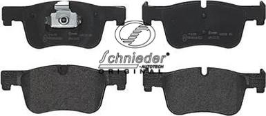 SCHNIEDER AUTOTECH SBP019-771 - Комплект спирачно феродо, дискови спирачки vvparts.bg