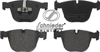 SCHNIEDER AUTOTECH SBP014-141 - Комплект спирачно феродо, дискови спирачки vvparts.bg