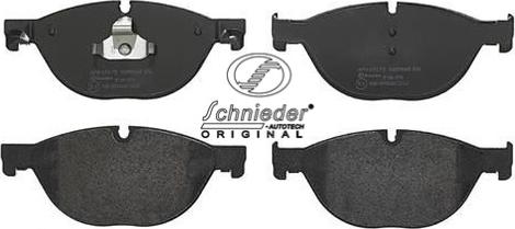 SCHNIEDER AUTOTECH SBP015-251 - Комплект спирачно феродо, дискови спирачки vvparts.bg