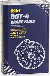 SCT-MANNOL Brake Fluid DOT-4 - Спирачна течност vvparts.bg