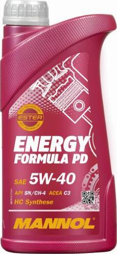 SCT-MANNOL Energy Formula PD 5W40 - Двигателно масло vvparts.bg