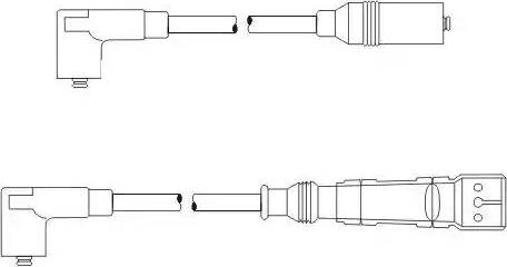 SCT-MANNOL PS 61149 - Комплект запалителеи кабели vvparts.bg