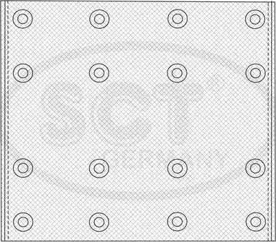 SCT-MANNOL SN 19932 - Комплект феродо за накладки, барабанни спирачки vvparts.bg