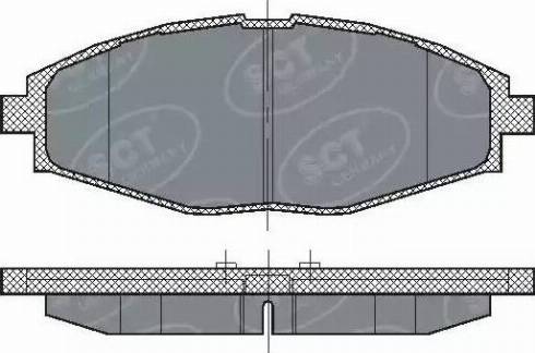 Magneti Marelli 600000096890 - Комплект спирачно феродо, дискови спирачки vvparts.bg