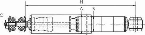 SCT-MANNOL Z 1603 - Амортисьор vvparts.bg