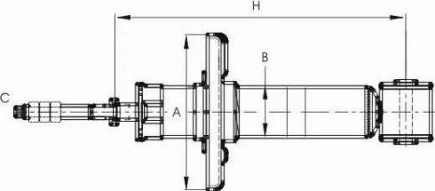 SCT-MANNOL Z 1835G - Амортисьор vvparts.bg