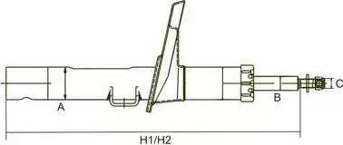 SCT-MANNOL Z 3606G - Амортисьор vvparts.bg