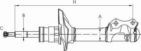 SCT-MANNOL Z 3004 - Амортисьор vvparts.bg