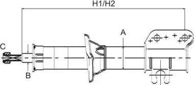 SCT-MANNOL Z 3110L - Амортисьор vvparts.bg