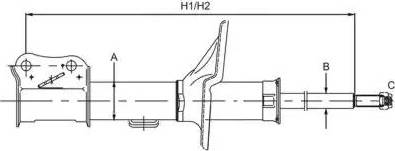 SCT-MANNOL Z 3112R - Амортисьор vvparts.bg