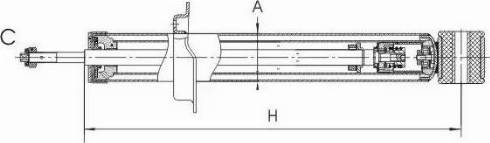 SCT-MANNOL Z 2873 - Амортисьор vvparts.bg