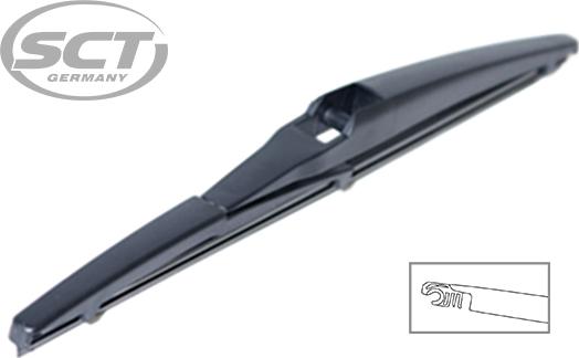 SCT-MANNOL 9489 REAR WIPER - Перо на чистачка vvparts.bg