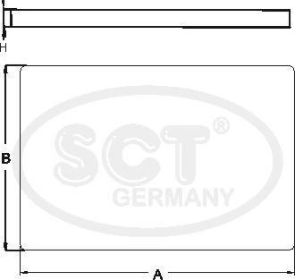 SCT-MANNOL SA 1200 - Филтър купе (поленов филтър) vvparts.bg